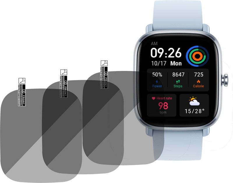 TXGO Screen Guard for Amazfit GTS 2 mini Smartwatch  (Pack of 3)