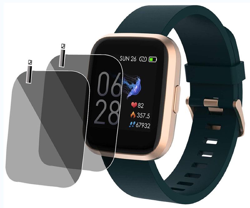 XAZE Screen Guard for Crossbeats Ignite Pro Spo2 SMARTWATCH  (Pack of 2)