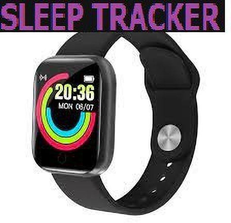Jocoto S864 (D20) ADVANCE MULT FACES STEP COUNT SMART WATCH BLACK(PACK OF 1) Smartwatch  (Black Strap, free)