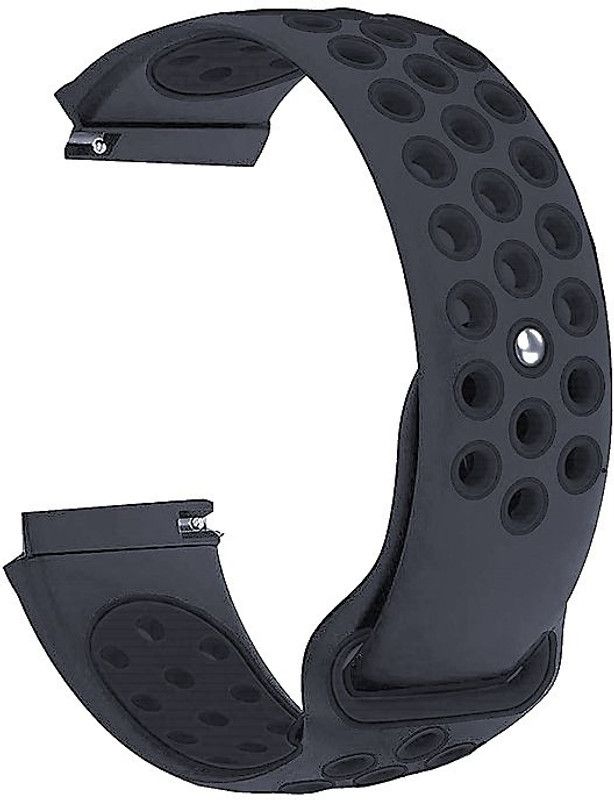 TECHWIND THD19SN3124BKNYBE 19MM Watch Strap for BOAT STORM, NOISE COLORFIT PRO 2/ PULSE Smart Watch Strap  (Mullti Color)
