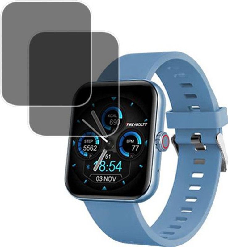 QZXCEON Screen Guard for Fire Boltt AI SMARTWATCH  (Pack of 2)