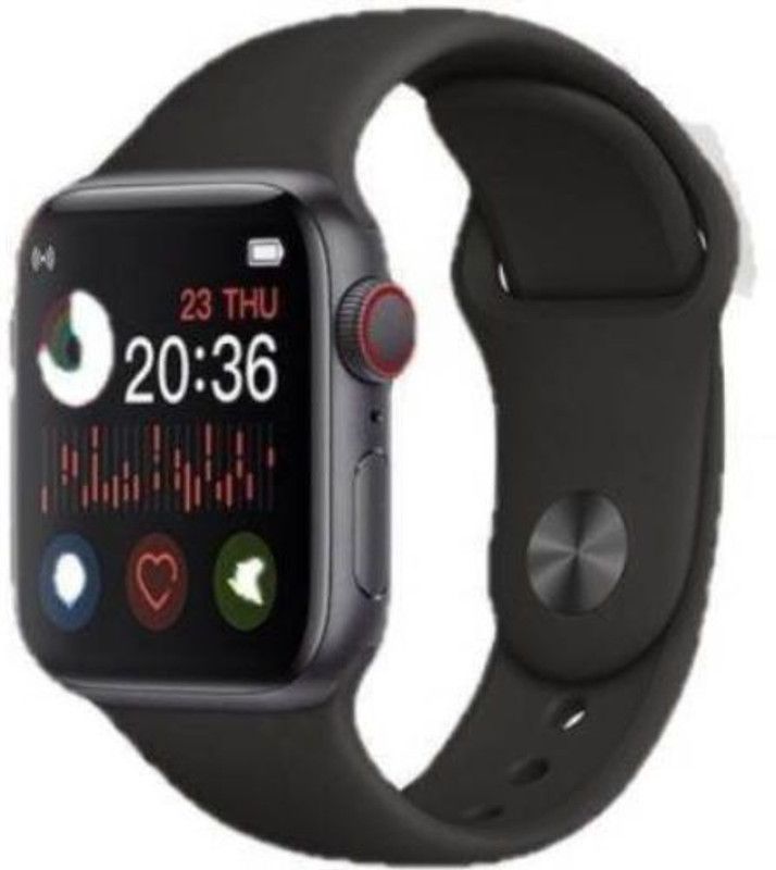 GUGGU CBB_411B T55 Series 5 SmartWatch Smartwatch  (Black Strap, XL)