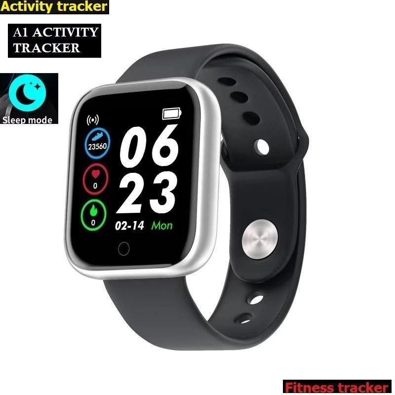Bashaam OP37_D20 LATEST FITNESS TRACKER MULTI SPORTS SMART WATCH BLACK(PACK OF 1) Smartwatch  (Black Strap, free)