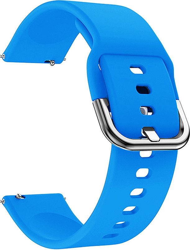 ACM Watch Strap Hook Belt for Probus P12 Smartwatch Band Turquoise Smart Watch Strap  (Blue)