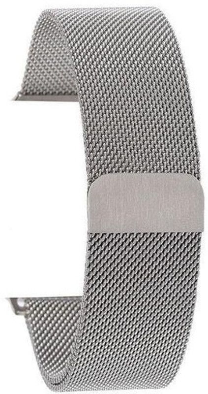 KHR Metal Chain Watch Strap for i/Watch Series 8/7/6/5/4/3/2/1 (38/40/41MM) Smart Watch Strap  (Silver)