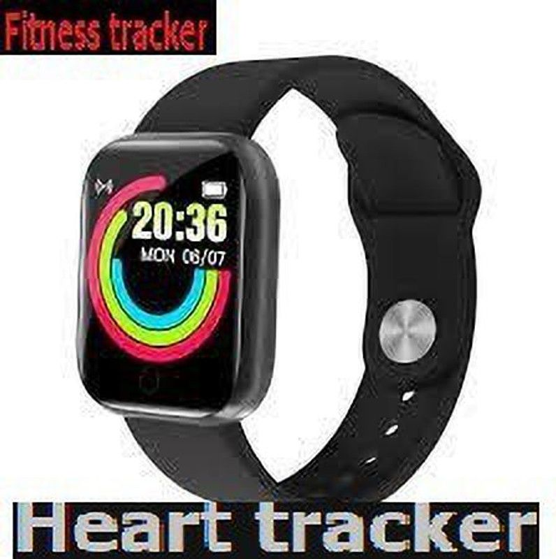 Jocoto S674 (D20) PRO MULTI SPORTS HEART RATE SMART WATCH BLACK(PACK OF 1) Smartwatch  (Black Strap, free)