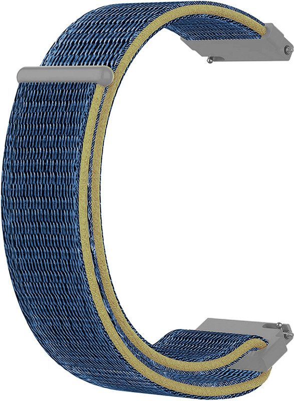 ACM Watch Strap Nylon Loop for Mobvoi Ticwatch E3 Smartwatch Belt Band Blue Smart Watch Strap  (Blue)