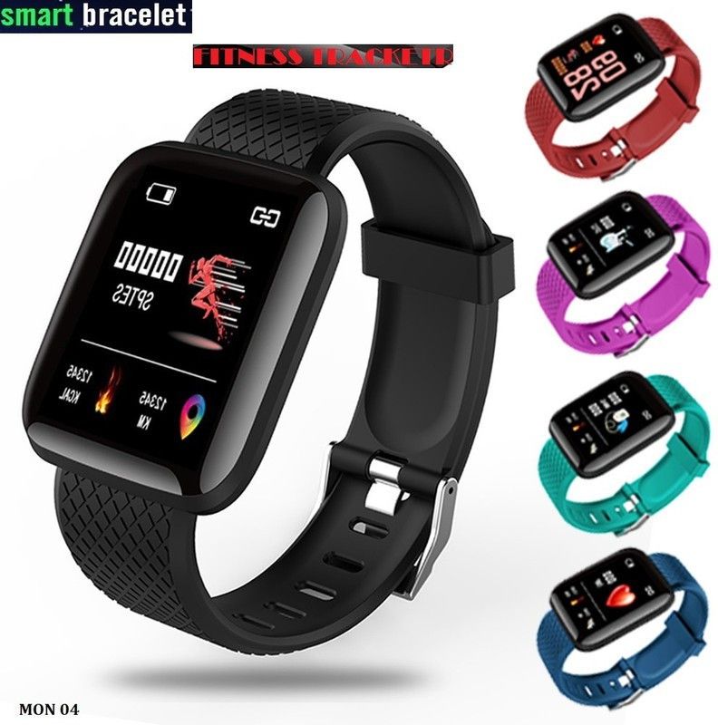 Bydye A129(ID116) PLUS MULTI FACES BLUETOOTH SMART WATCH BLACK( PACK OF 1) Smartwatch  (Black Strap, free)