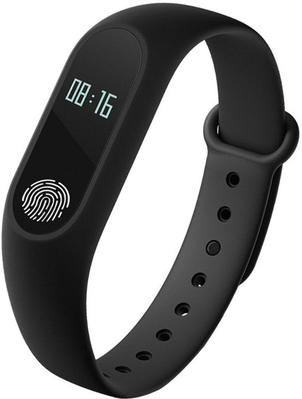LIno M2 Fitness Smart Band  (Black Strap, Size : 0.192)