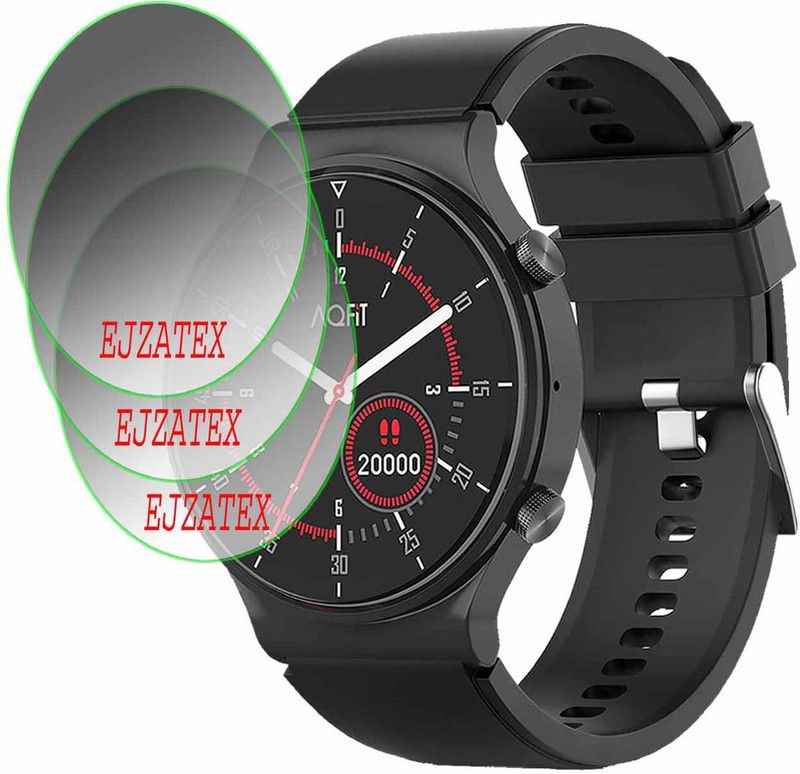 ejzatex Screen Guard for AQFIT W9 SMARTWATCH  (Pack of 3)