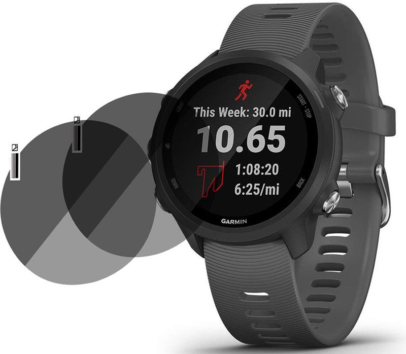 XAZE Screen Guard for Garmin Forerunner 245 SMATRWATCH  (Pack of 2)