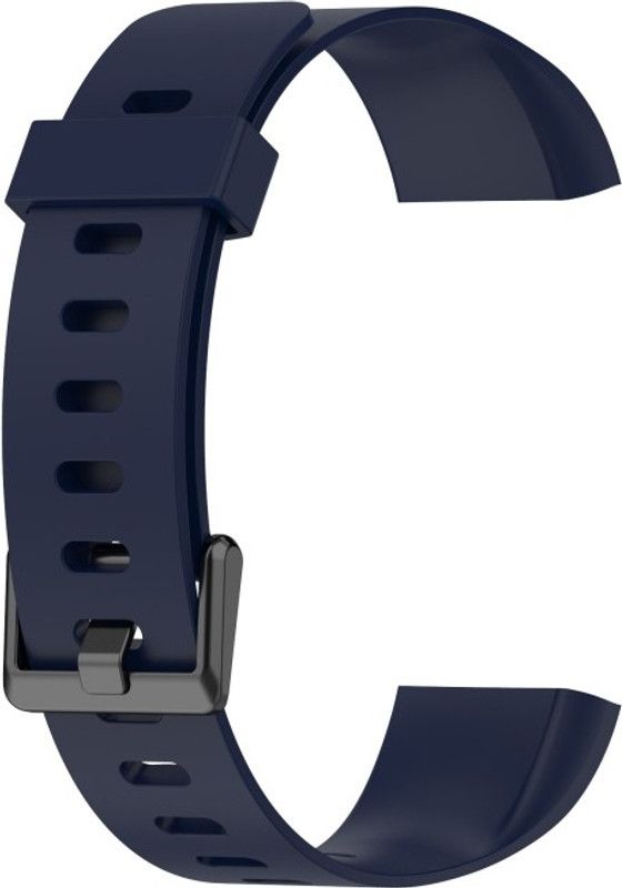 PRIBOG PBGRBSN0029NYBE Silicon Watch Band for REALME BAND Watch Smart Watch Band Smart Band Strap  (Blue, Mullti Color)