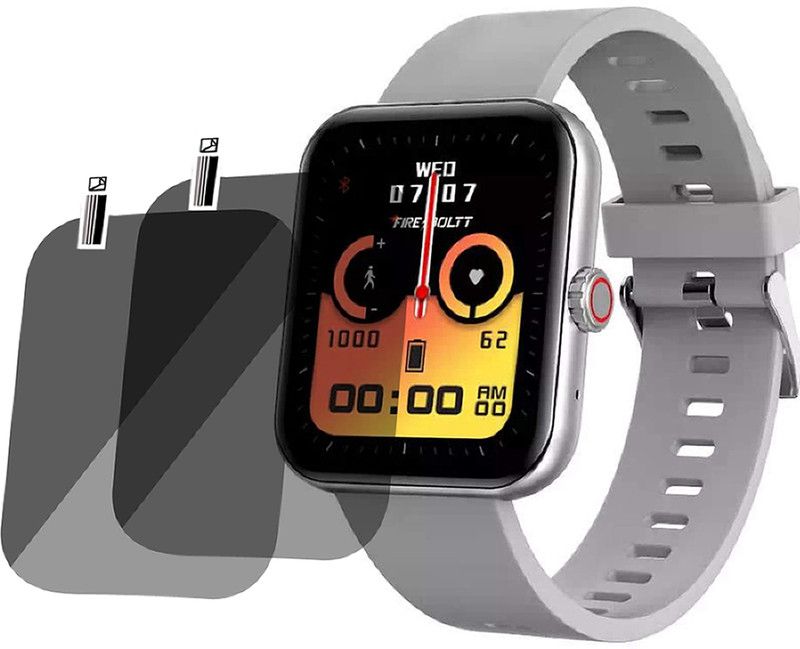xzote Screen Guard for Fire-Boltt AI SMART WATCH SCREEN GUARD  (Pack of 2)