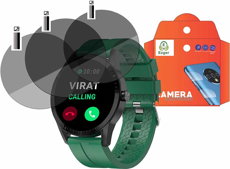 EZGER Screen Guard for FIRE BOLTT TALK SMARTWATCH  (Pack of 3)