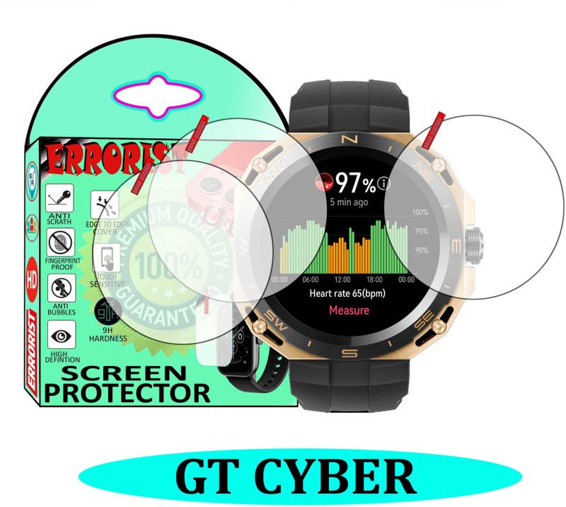 ERRORIST Screen Guard for HUAWEI WATCH GT CYBER  (Pack of 3)