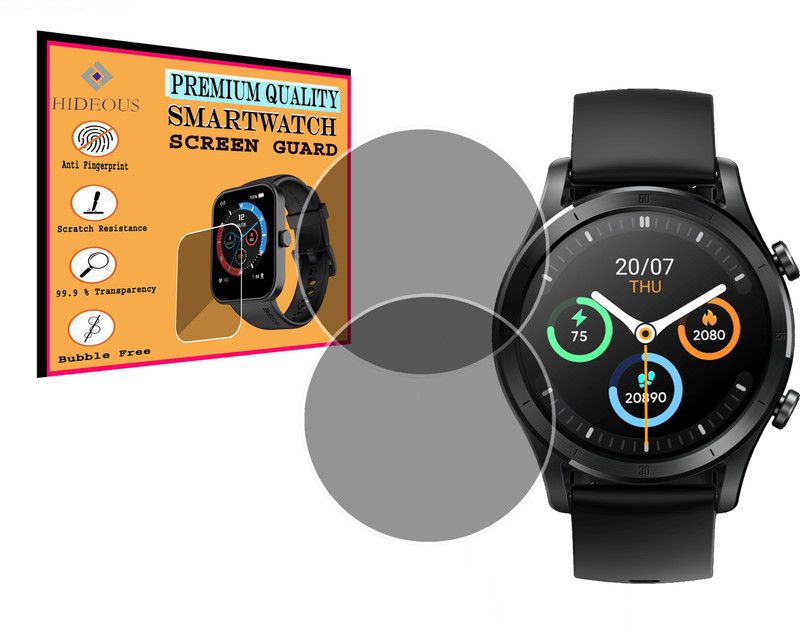 HIDEOUS Screen Guard for Realme TechLife Watch R100  (Pack of 2)