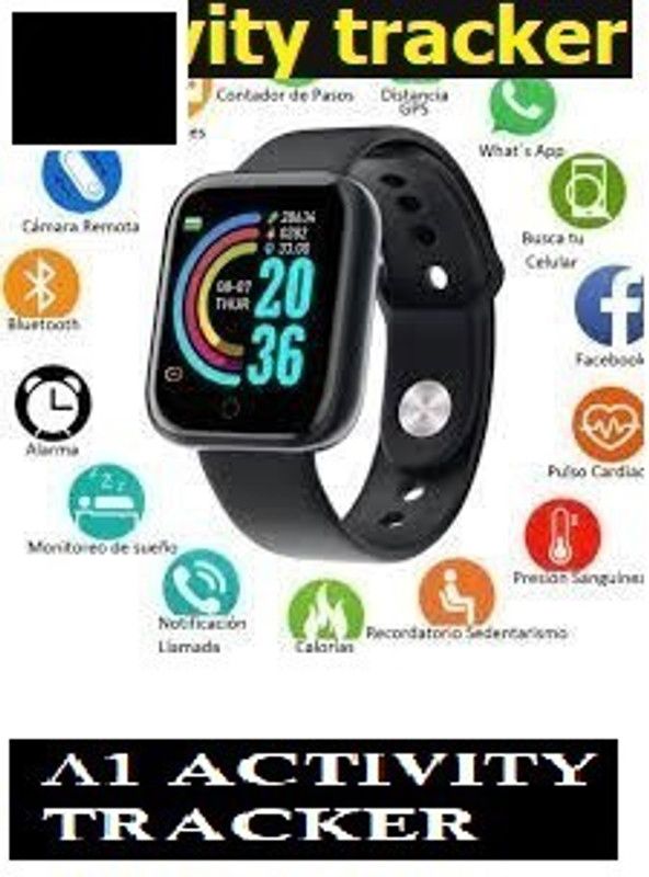 JOCOTO MA_NOV-Y68_2796 Smartwatch  (Black Strap, Free)