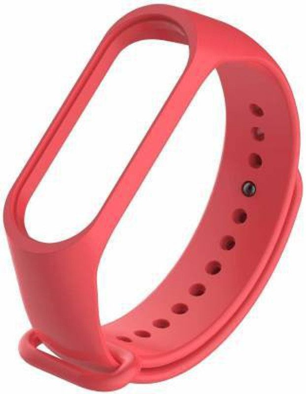 OFFERZONE Soft Silicone Wrist Band Red Smart Band Strap Smart Band Strap  (Red)