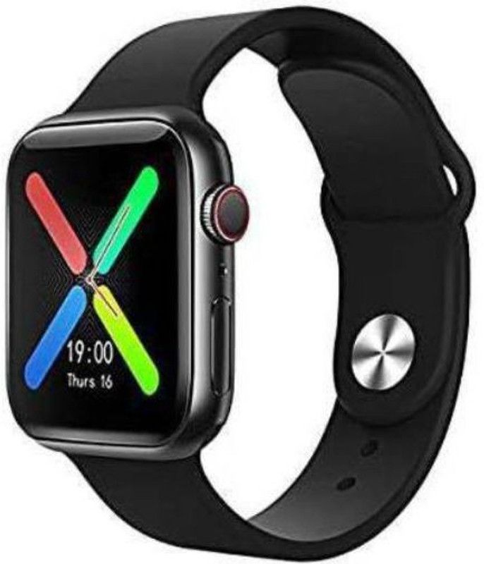 SYARA BMQ_258J T500 Series 5 Smart Watch Smartwatch  (Black Strap, XL)