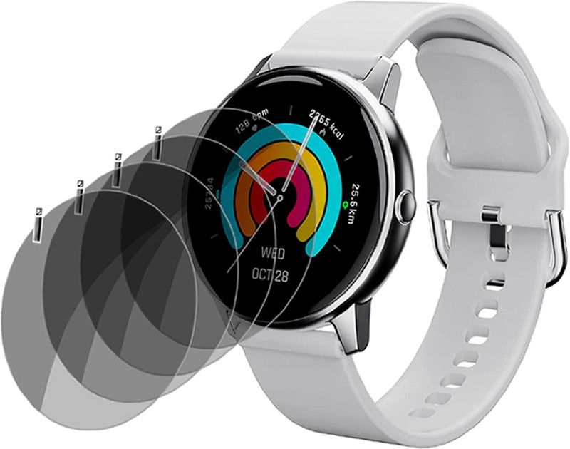 XAZE Screen Guard for Ambrane Curl Smartwatch  (Pack of 4)