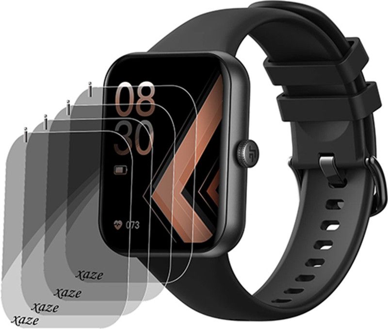 XAZE Screen Guard for Crossbeats Ignite Lyt Max Smartwatch  (Pack of 4)