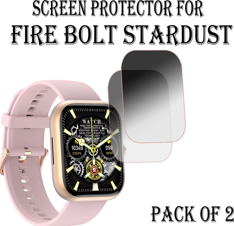 EJZATI Screen Guard for FIRE BOLTT STARDUST SMARTWATCH  (Pack of 3)