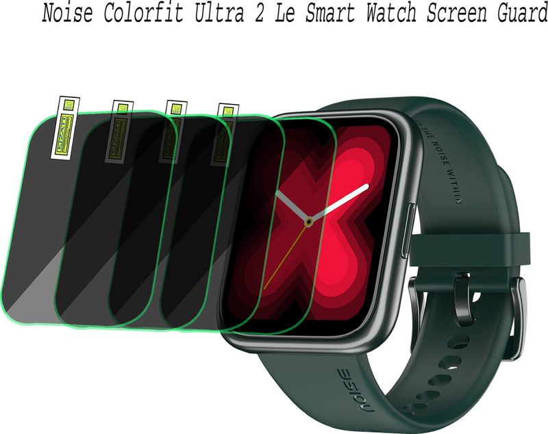 EJZATI Screen Guard for Noise colorfit ultra 2 le smart watch  (Pack of 4)