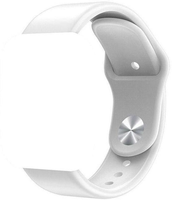 IMMUTABLE D20 SMART WATCH WHITE Smartwatch (White Strap, FREE SIZE) 4 Smartwatch  (White Strap, FREE)