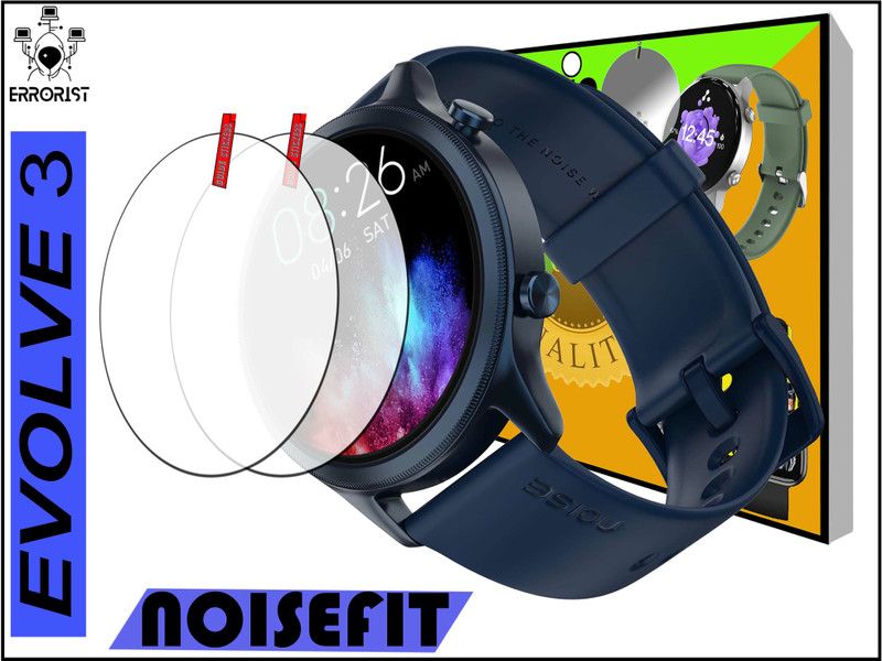 ERRORIST Screen Guard for NOISEFIT EVOLVE 3  (Pack of 2)