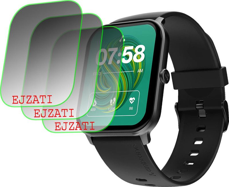 EJZATI Screen Guard for AMBRANE WISE GLAZE SMARTWATCH  (Pack of 3)