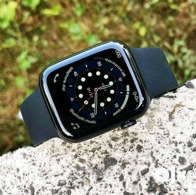 Rumani W26 Plus Smartwatch  (Black Strap, Free)