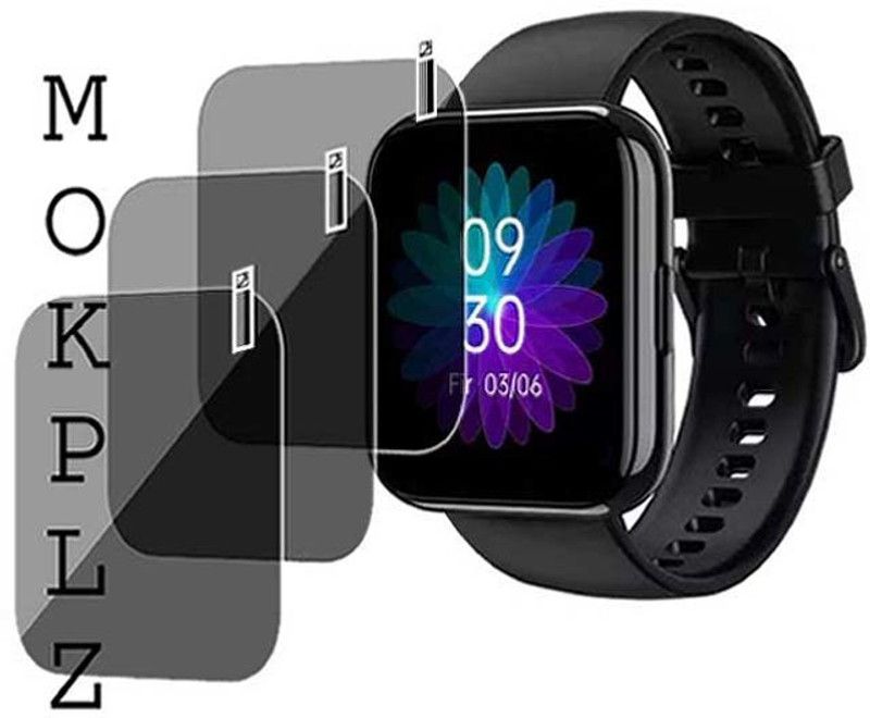 MOKPLZ Screen Guard for DIZO WATCH PRO  (Pack of 3)