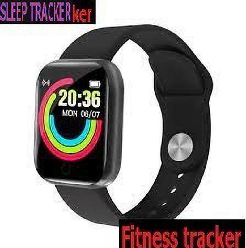 Bashaam S903 (D20) PLUS MULT FACES SLEEP TRACKER SMART WATCH BLACK(PACK OF 1) Smartwatch  (Black Strap, free)
