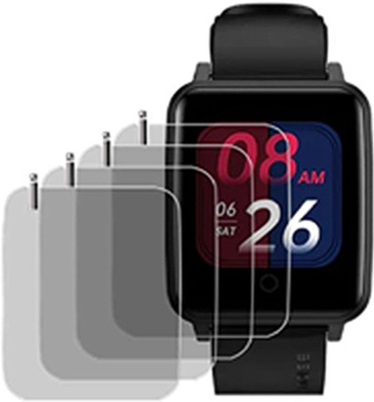 slwax Screen Guard for Noise Color fit Excel Smartwatch  (Pack of 4)