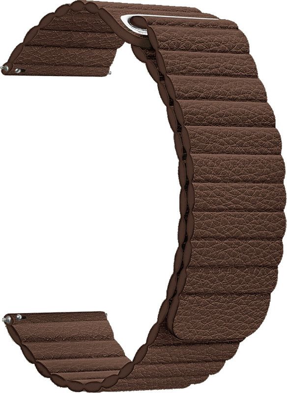 ACM Leather Watch Strap for Moto 360 (3rd Gen) Smartwatch Belt Band Brown Smart Watch Strap  (Brown)