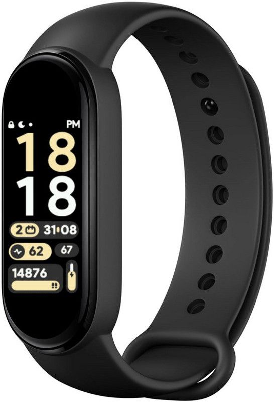 Mabron M7 Fitness Frequency Monitor Heart Band Bracelet Pedometer  (Multicolor Strap, Size : Free Size)
