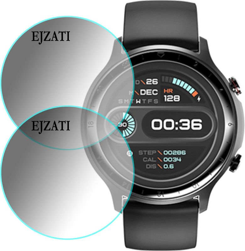 EJZATI Screen Guard for AQFIT W9 Bluetooth Calling Smartwatch  (Pack of 2)