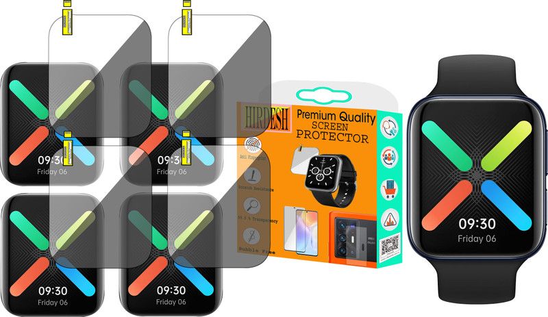 hirdesh Screen Guard for OPPO WATCH 46 MM  (Pack of 4)