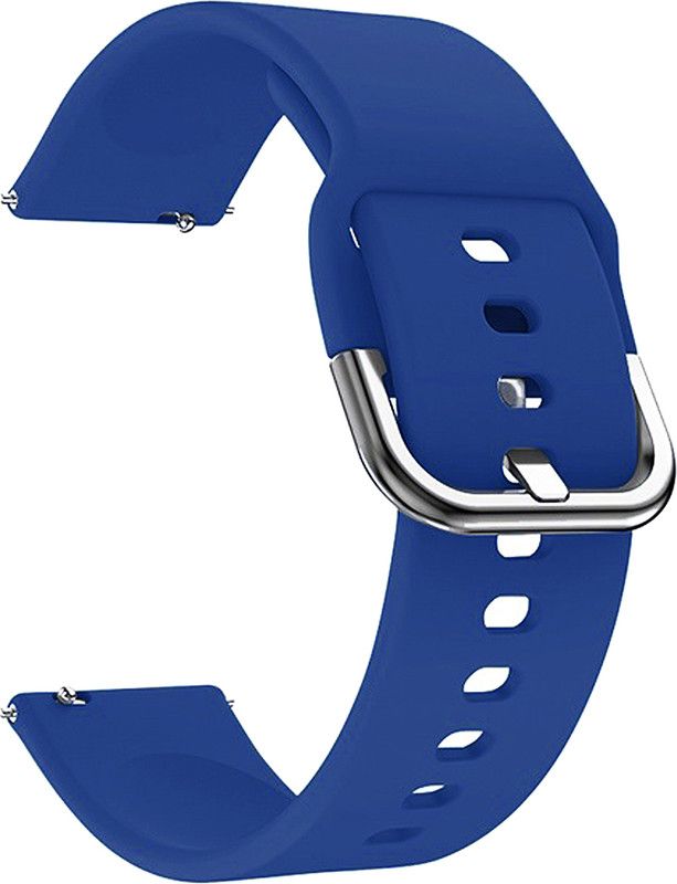 ACM Watch Strap Hook Belt for Fireboltt Dazzle Plus Bsw037+ Smartwatch Dark Blue Smart Watch Strap  (Blue)