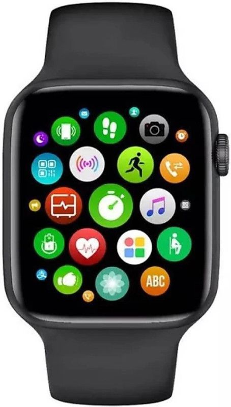Firpro dual belt t55 pro Smartwatch  (Black, White Strap, 44)