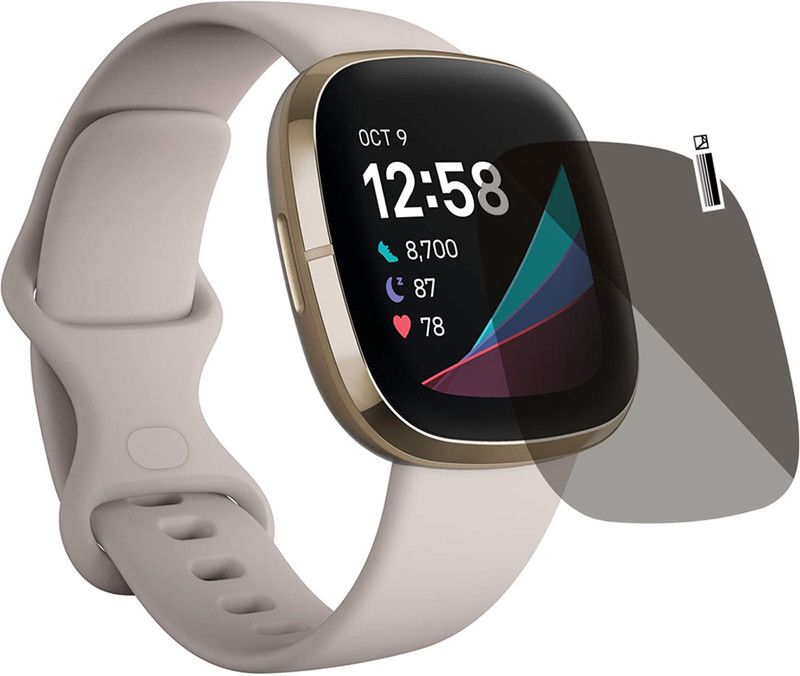 xzote Screen Guard for Fitbit Sense SMARTWATCH  (Pack of 1)
