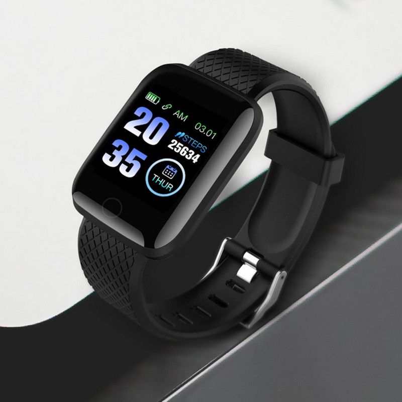 Stybits L65_ID116 Plus Sleep Monitor, Multi Sports Mode Bluetooth Black (Pack of 1) Smartwatch  (Black Strap, Free)
