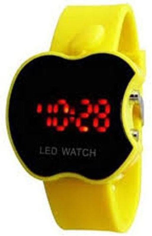 iSmart 32 Notifier Smartwatch  (Yellow Strap, All)