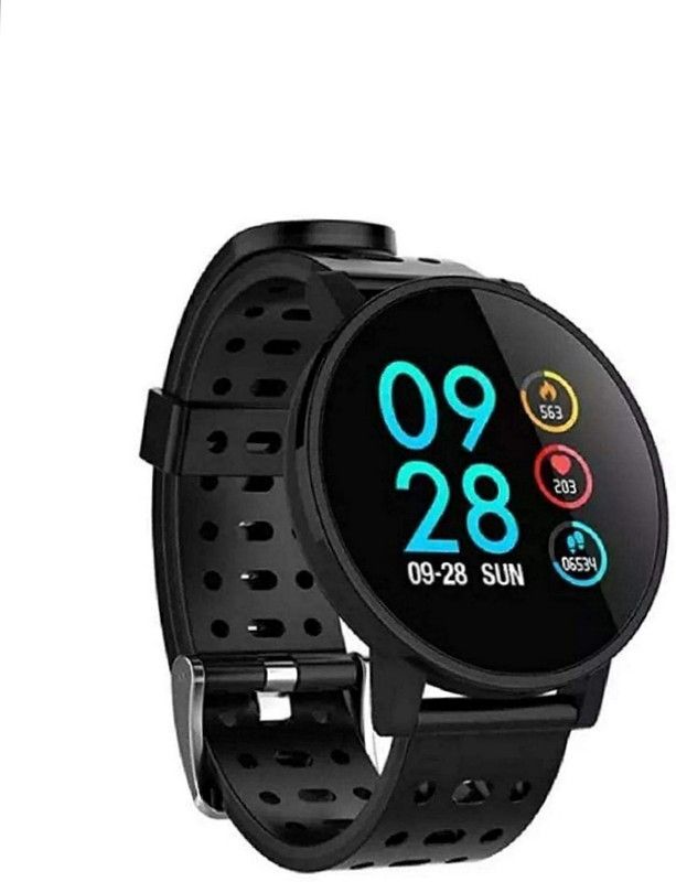 Bydye Id119 smart band with HD touchscreen display(black strap only) Smartwatch  (Black Strap, free size)