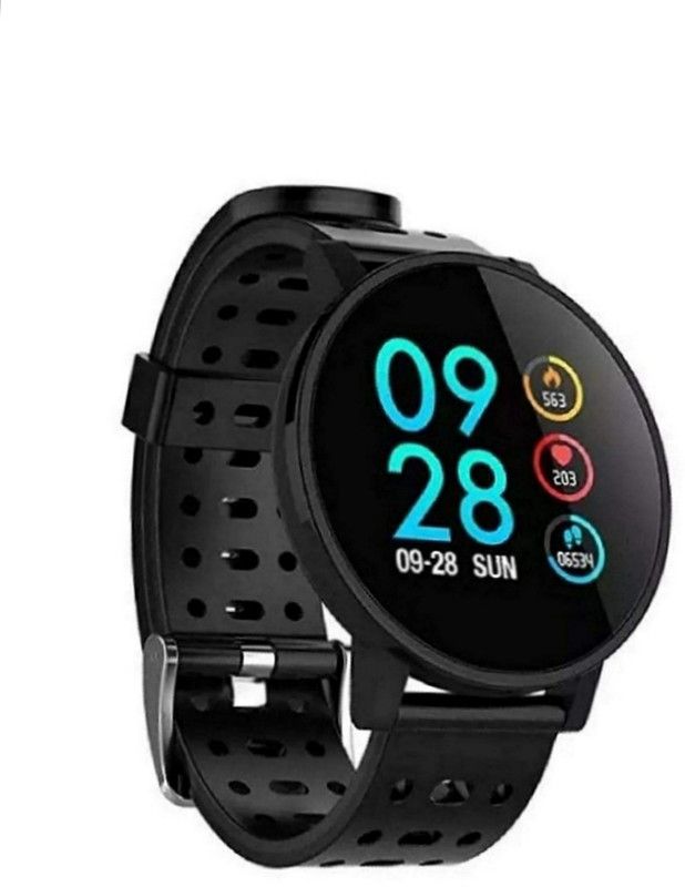 Bydye A8 New smart bluetooth bracelet with Fitness health tracker(black strap only) Smartwatch  (Black Strap, free size)