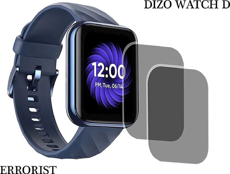 ERRORIST Screen Guard for DIZO WATCH D.  (Pack of 2)