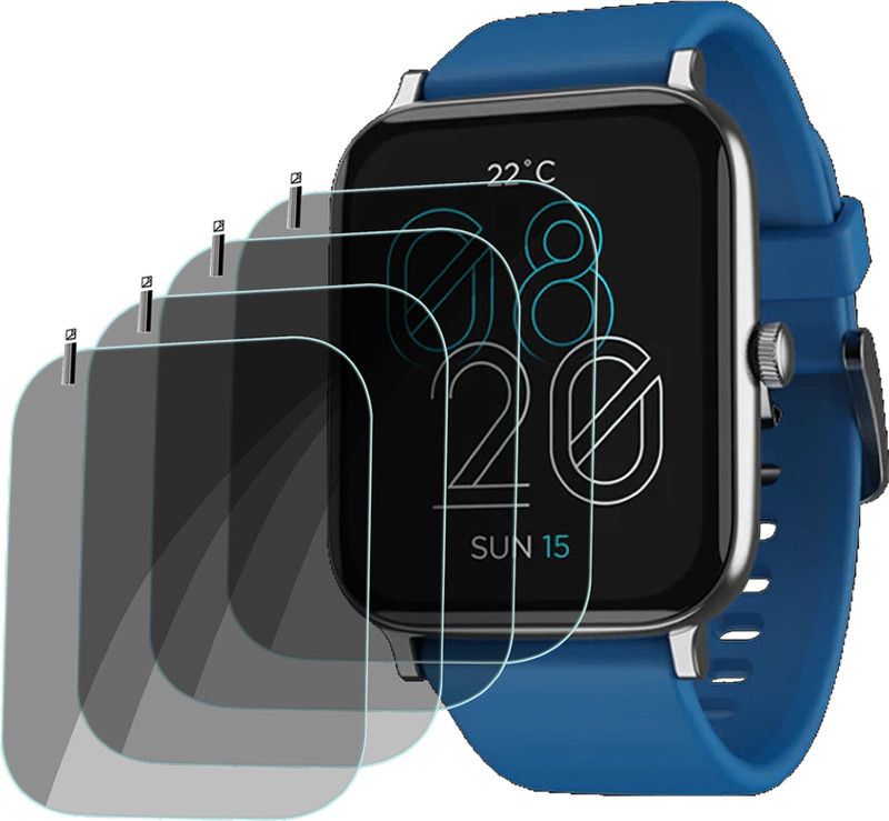 XAZE Screen Guard for Boat watch Storm pro Smartwatch  (Pack of 4)