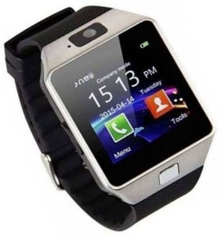 GUGGU OMX_186B Smartwatch  (Black Strap, XL)