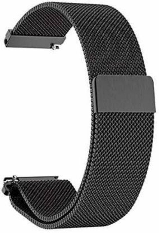 AMANDO 19MM Metal Magnetic Watch Belt For NOISE COLOURFIT PRO 2 & BOAT STORM Watch Band Smart Watch Strap  (Mullti Color)