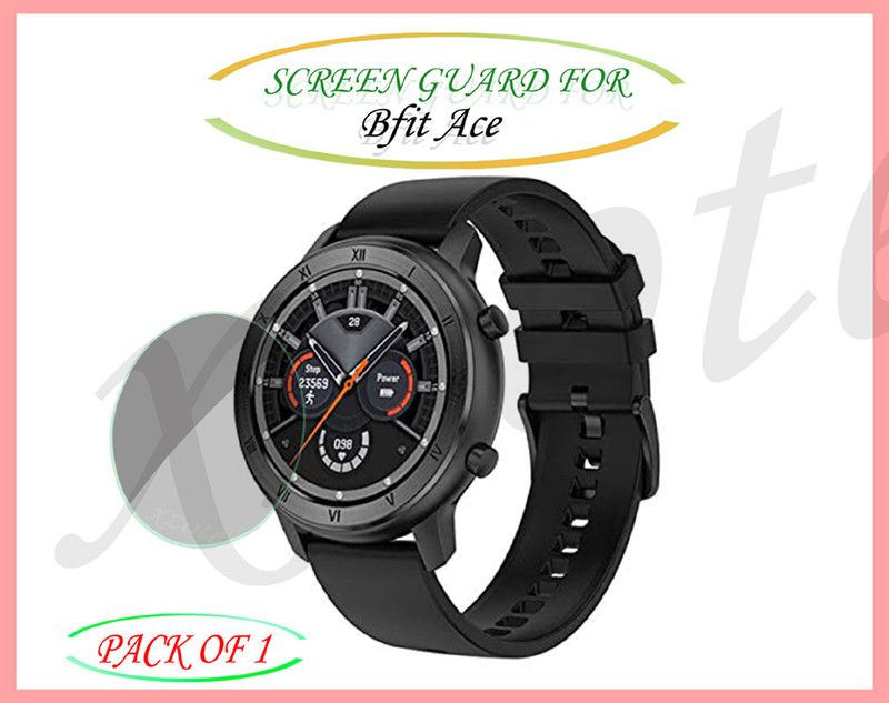 xzote Screen Guard for Bfit Ace Smartwatch  (Pack of 1)
